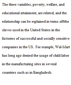 Educational System and Child Welfare